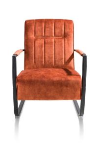 Henders & Hazel fauteuil Northon  Karese Koper