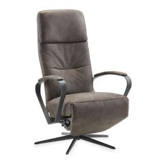 IN.HOUSE Relaxfauteuil Dock 5 Bruin Microleder M