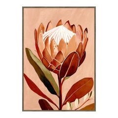 Ter Halle Canvas Flower 80x120cm - met lijst